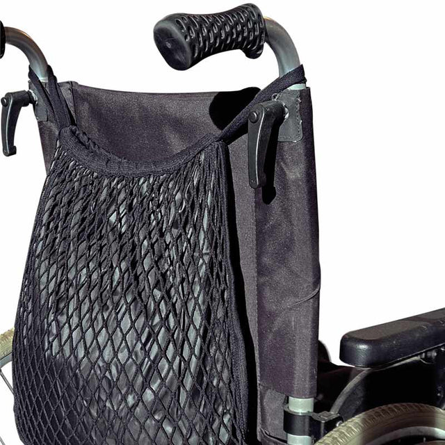 Indkøbsnet til kørestol - Seniorshop