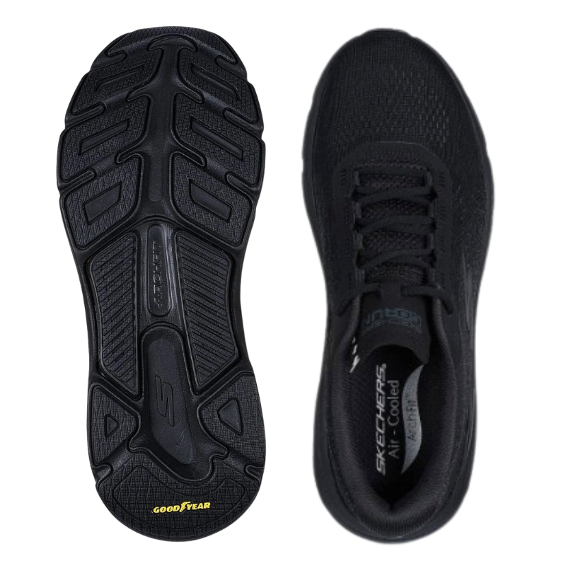 Skechers stabil herresneaker - Sort