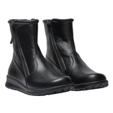New Feet bred damestøvle - Sort