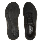 Skechers slip-in damesneaker - Sort