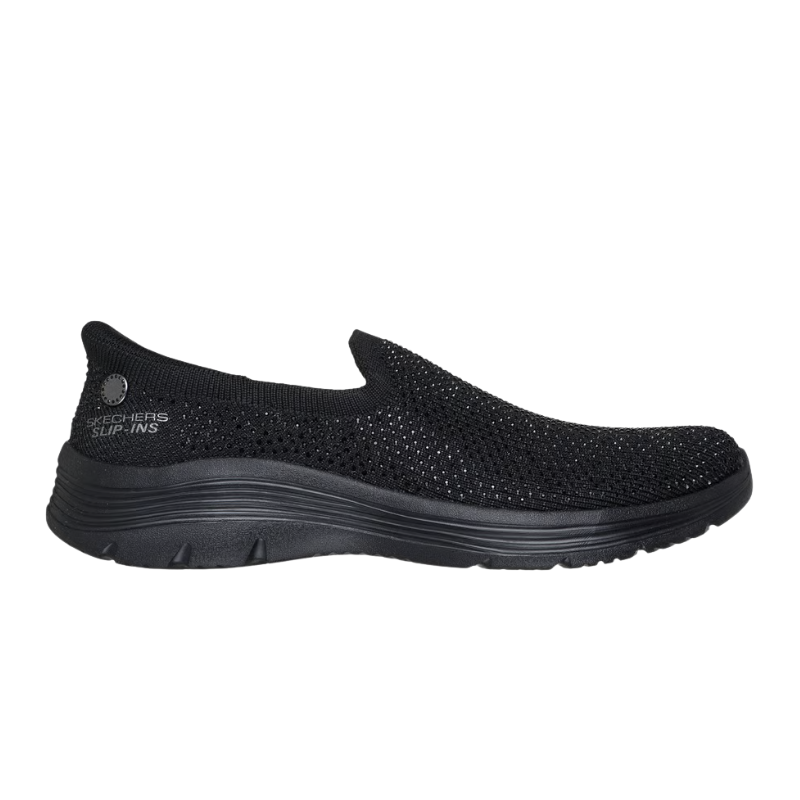 Skechers slip-in damesko - Sort
