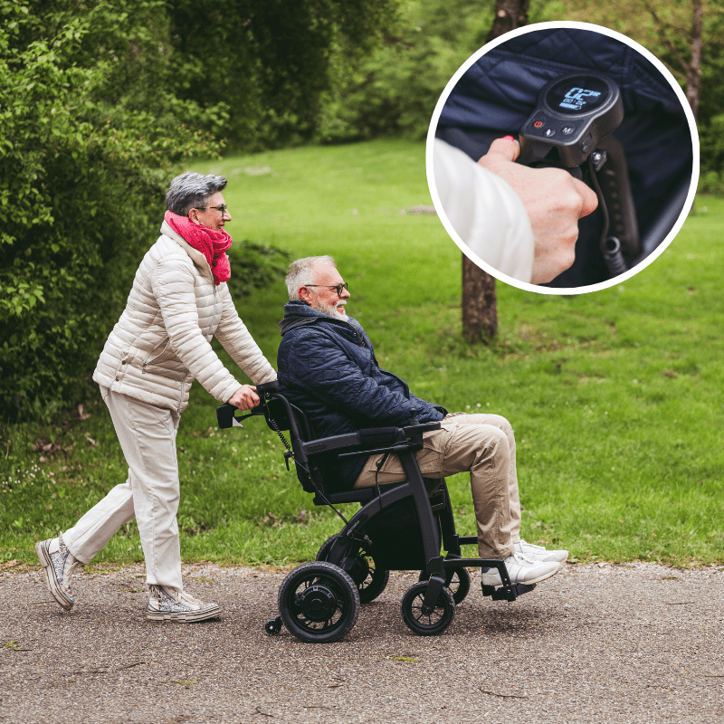 Rollz Motion Electric - Rollator og kørestol