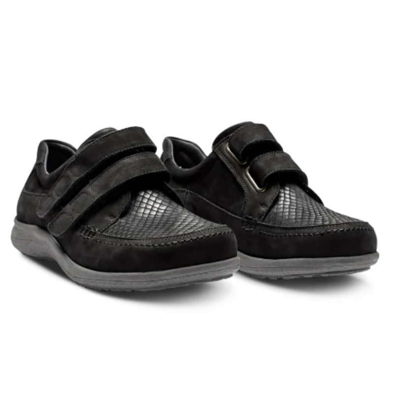 New Feet rummelig damesko - Sort