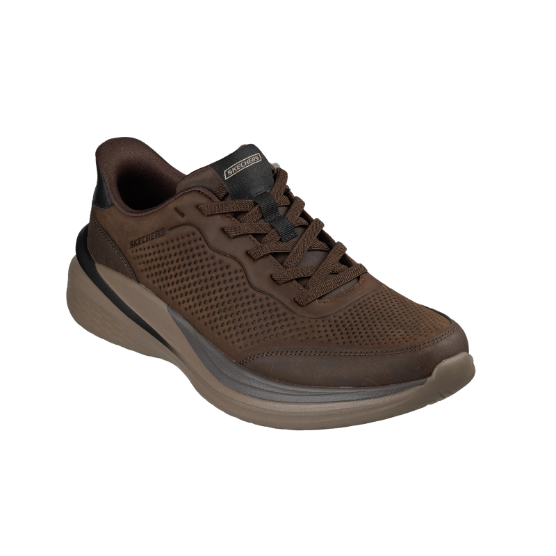 Skechers slip-in herresneaker - Brun