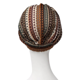 Sapphire Boho turban - Autumn Lace