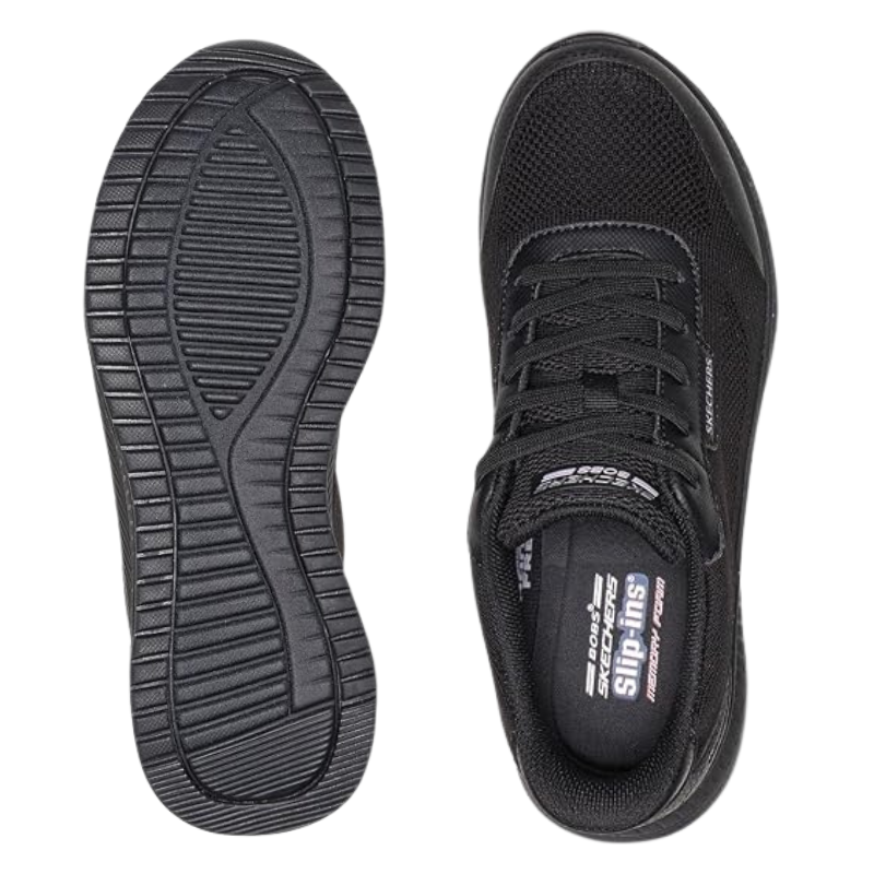 Skechers slip-in outdoor damesko - Sort