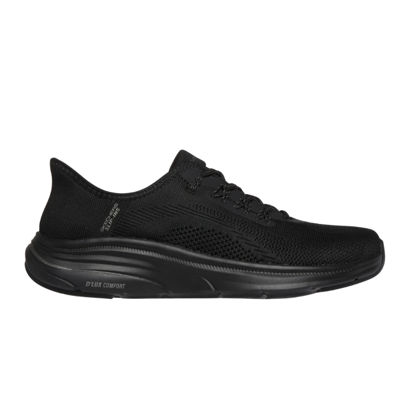 Skechers slip-in damesneaker - Sort