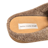 Bella Moda damehjemmesko - Beige