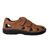 Berkemann lukket herresandal - Brun