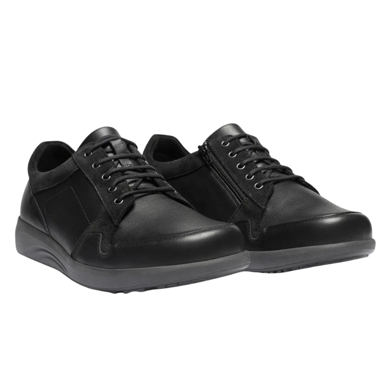 New Feet herresko med stretch - Sort