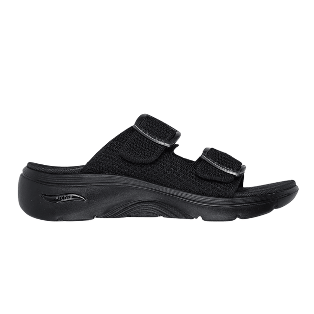 Skechers dameslipper - Sort