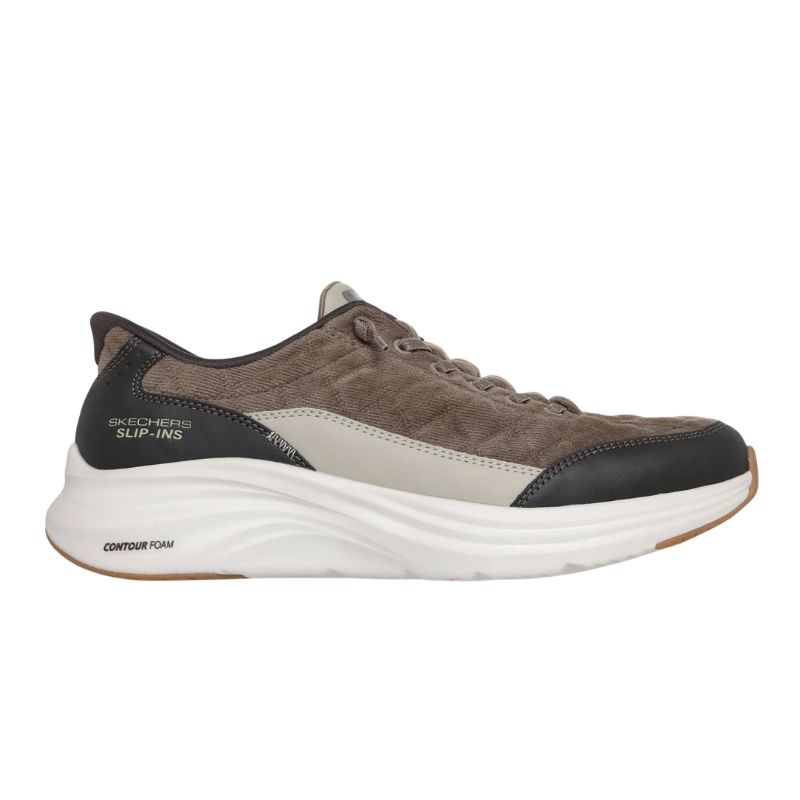 Skechers slip-in herresneaker - Oliven