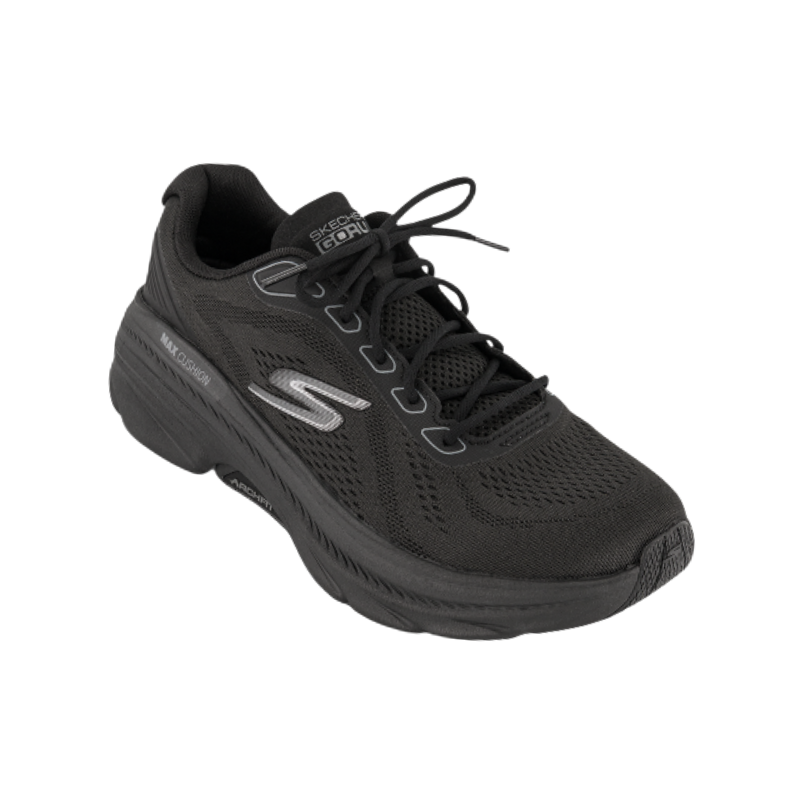 Skechers stødabsorberende damesneaker - Sort