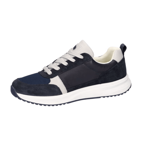 Waldläufer bred herresneaker - Blå