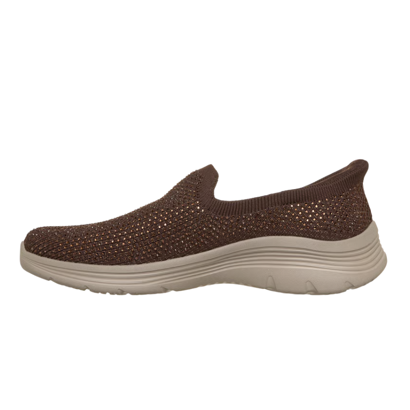 Skechers stretch damesneaker - Brun