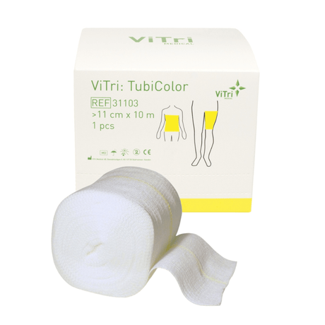 Tubebandage 11 cm - Rulle med 10 m - Seniorshop