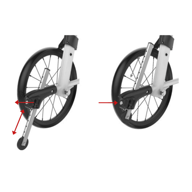 Anti-tip hjul til Icon 35