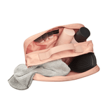 Stor toilettaske med 2 rum - Mint / Koral