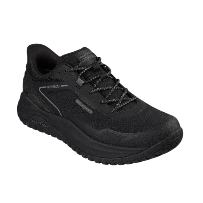 Skechers sporty slip-in herresneaker - Sort