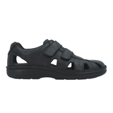 Berkemann lukket herresandal - Sort