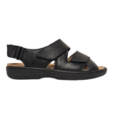 Tecnica herresandal med velcro - Sort