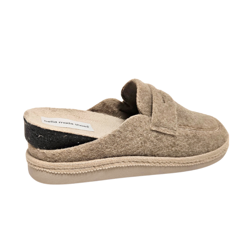 Bella Moda damehjemmesko - Sand