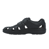 Berkemann lukket herresandal - Sort