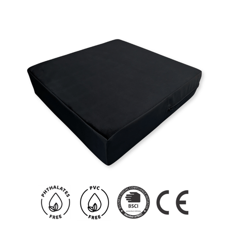 Aflastende siddepude - 43x43x8 cm