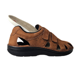 Berkemann lukket herresandal - Brun