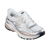 Skechers slip-in damesneaker - Hvid