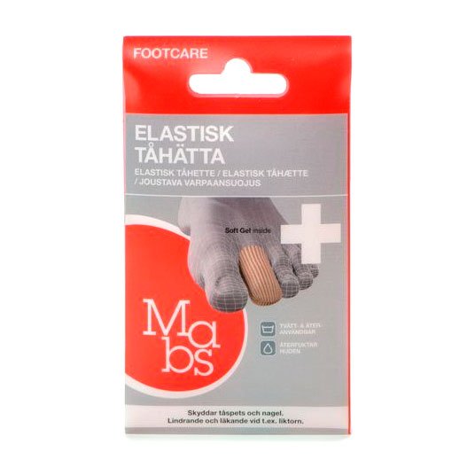 Elastische Zehenkappe mit Soft Gel