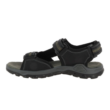 Fleksibel herresandal, Svart, Rohde