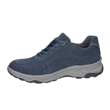 Herrensneaker mit Reißverschluss, Blau, Waldläufer