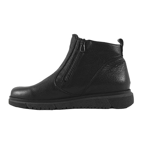 Kurzer Damenstiefel, Schwarz, Waldläufer