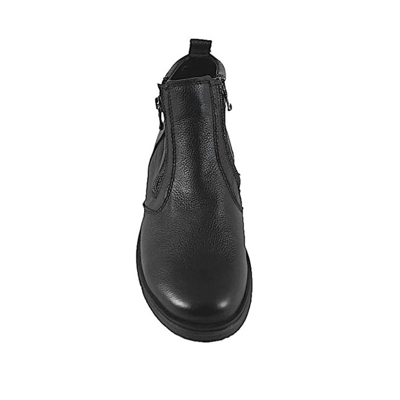 Kurzer Damenstiefel, Schwarz, Waldläufer