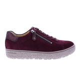 Sneaker med plateausåle, Bordeaux, Hartjes