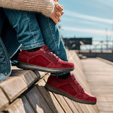 Damesko, Mørkerød, New Feet