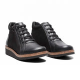 Kort damestøvlett, svart, New Feet