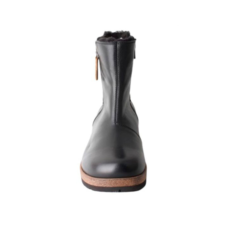 Varm damestøvel, sort, New Feet