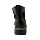 Leichte Damenstiefel. Schwarz, Waldläufer