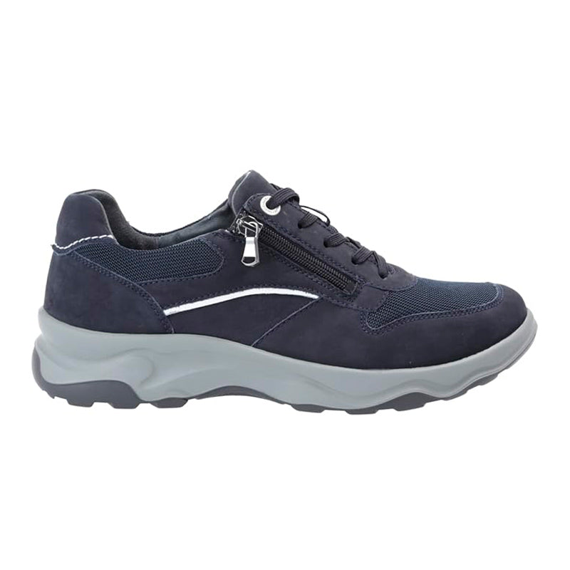 Sporty Herrensneaker, Blau, Waldläufer