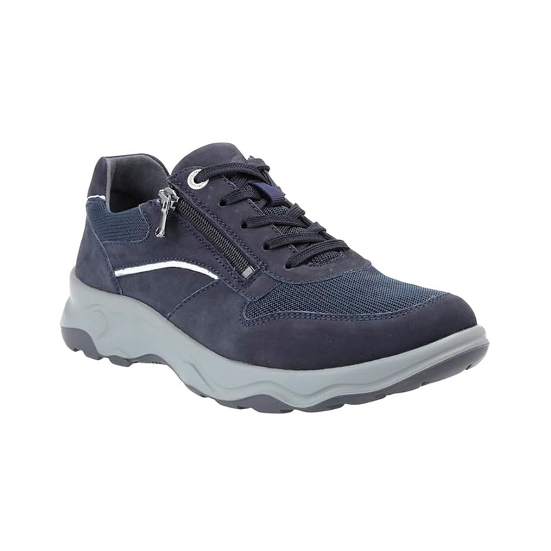 Sporty Herrensneaker, Blau, Waldläufer