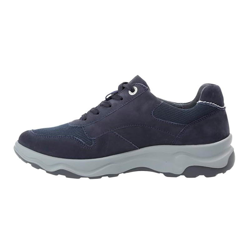 Sporty Herrensneaker, Blau, Waldläufer