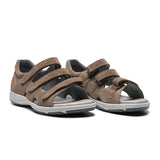 Damesandal, Lys brun, New Feet
