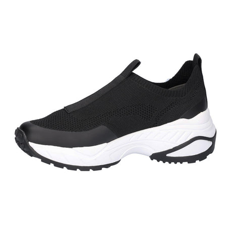 Sportlicher Damen-Sneaker, Schwarz, Waldläufer