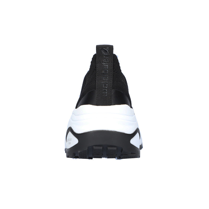 Sportlicher Damen-Sneaker, Schwarz, Waldläufer