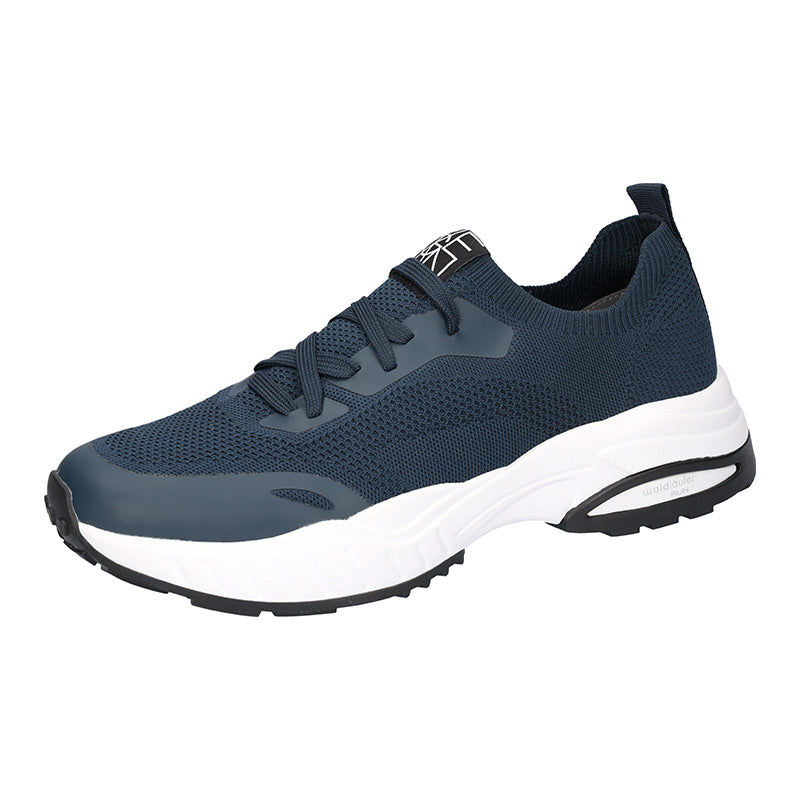 Sportlicher Herrensneaker, Staubblau, Waldläufer