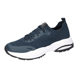 Sportlicher Herrensneaker, Staubblau, Waldläufer