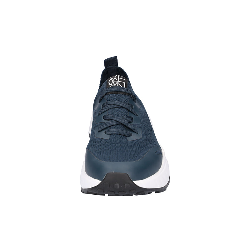 Sportlicher Herrensneaker, Staubblau, Waldläufer