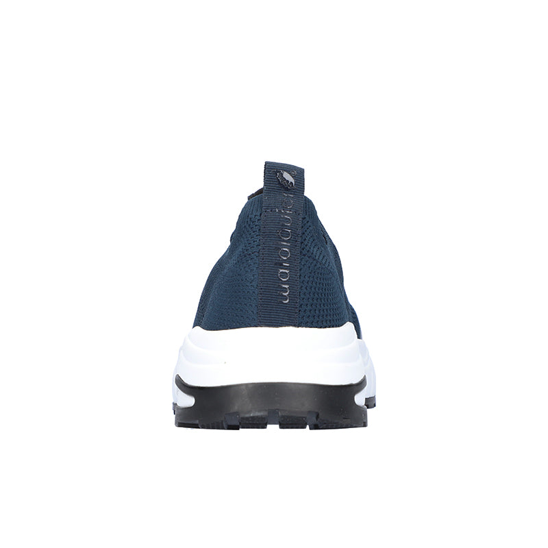 Sportlicher Herrensneaker, Staubblau, Waldläufer